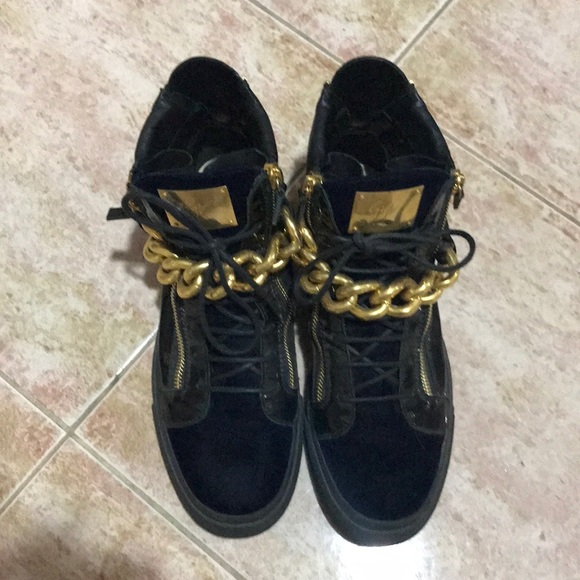 giuseppe zanotti black gold